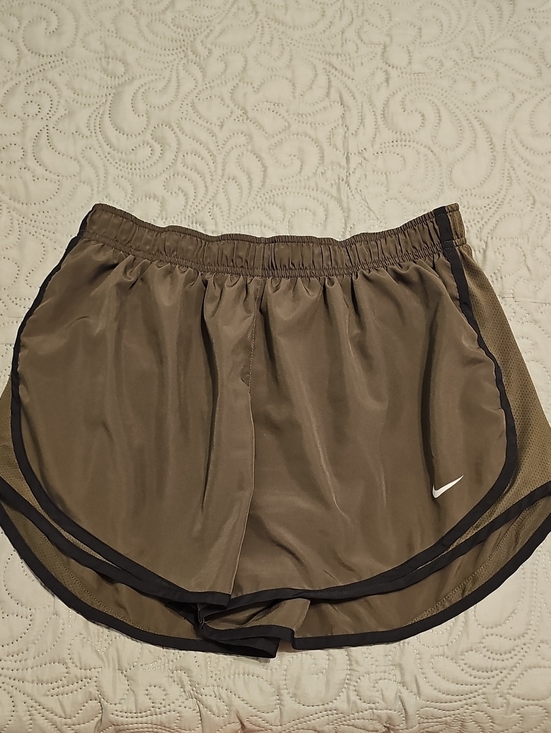 Nike Pants - Nike Women’s Olive Green Athletic Running Shorts with Black Trim